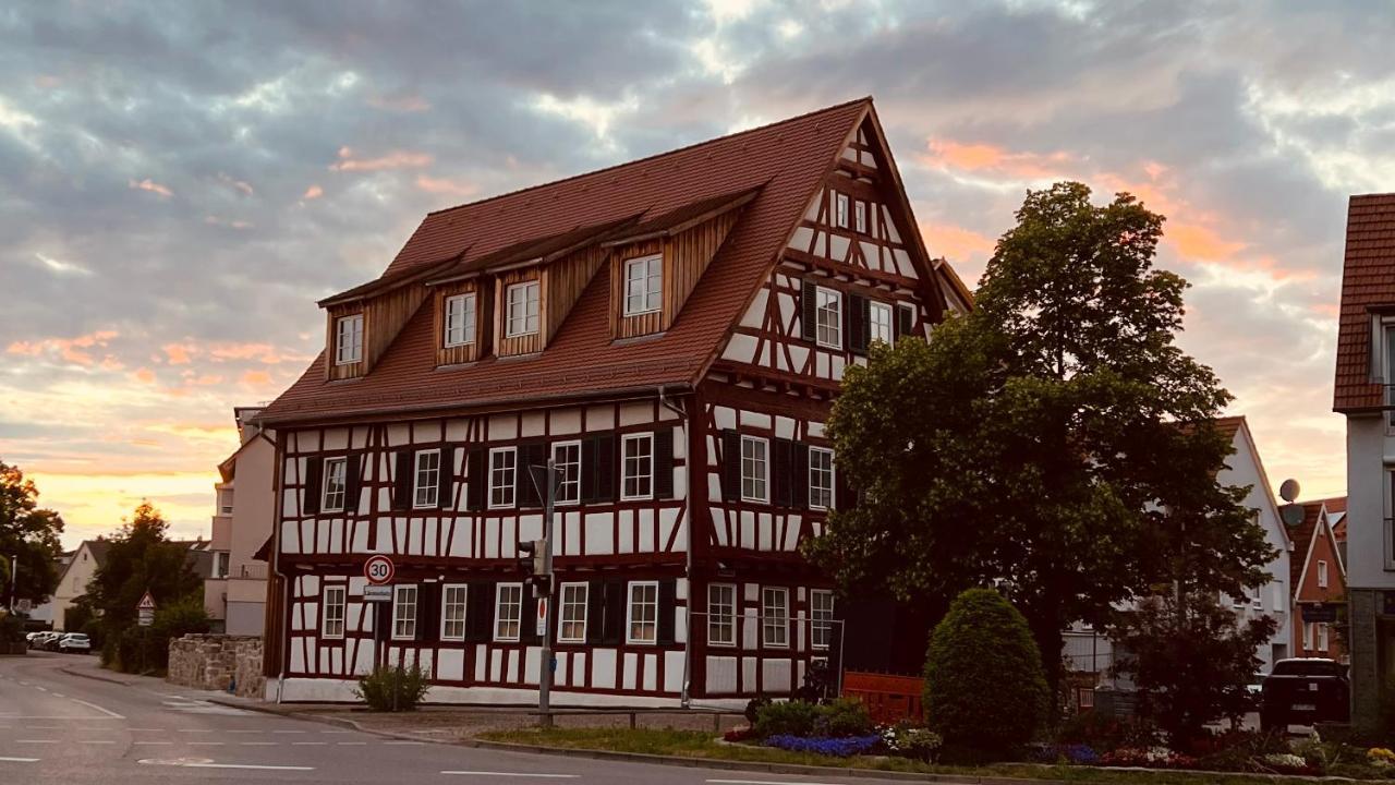 Hotel Rose Boardinghouse 24H-7D Self Check-In Automat Grossbottwar Exterior foto